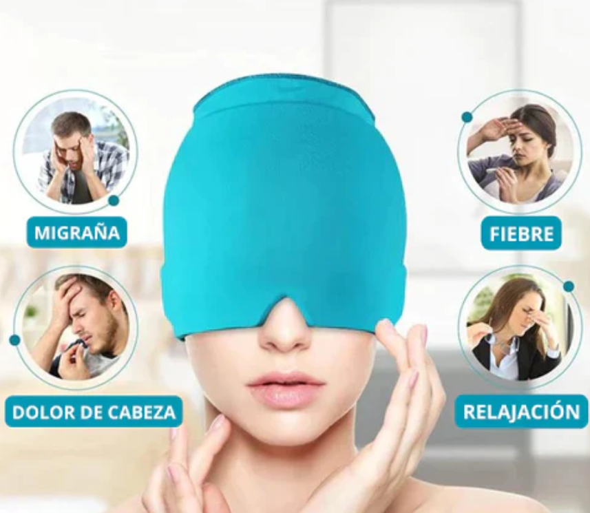 🔥Gorro Gel Alivia Dolor de cabeza - Migraña con envio gratis